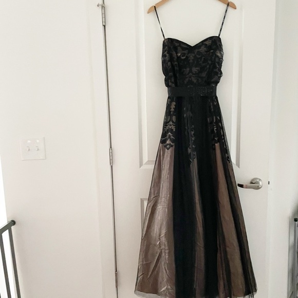 City Chic Embroidered Tulle Maxi Dress - Picture 5 of 12